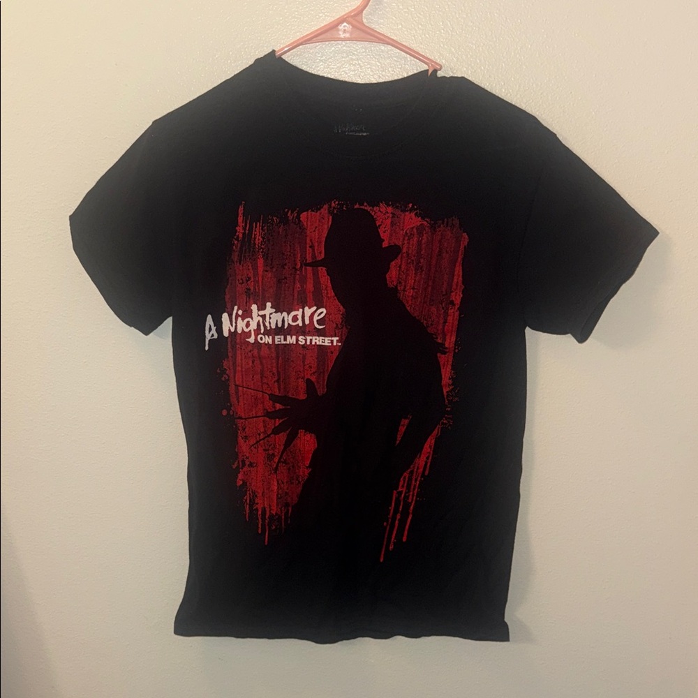 UNISEX A Nightmare on Elm Street Black Graphic Tee